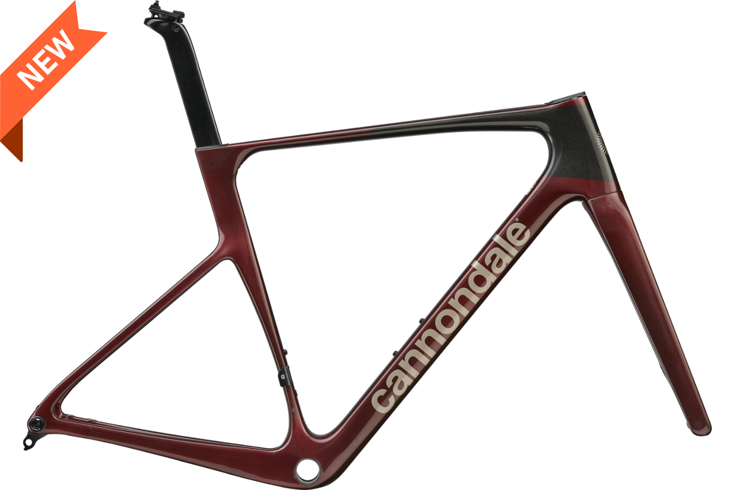 Cannondale SuperSix Evo5 Carbon - CHL - Cherry Lacquer - Frame Kit